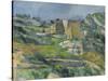 Houses in the Provence: the Riaux Valley Near L'Estaque, C.1833-Paul Cézanne-Stretched Canvas