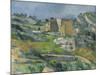 Houses in the Provence: the Riaux Valley Near L'Estaque, C.1833-Paul Cézanne-Mounted Giclee Print