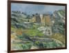 Houses in the Provence: the Riaux Valley Near L'Estaque, C.1833-Paul Cézanne-Framed Giclee Print