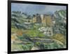 Houses in the Provence: the Riaux Valley Near L'Estaque, C.1833-Paul Cézanne-Framed Giclee Print