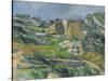 Houses in the Provence: the Riaux Valley Near L'Estaque, C.1833-Paul Cézanne-Stretched Canvas