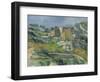 Houses in the Provence: the Riaux Valley Near L'Estaque, C.1833-Paul Cézanne-Framed Giclee Print