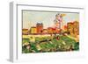 Houses in the Suburbs I, 1901-Wassily Kandinsky-Framed Giclee Print