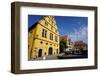 Houses in Weinmarkt, Dinkelsbuhl, Romantic Road, Franconia, Bavaria, Germany, Europe-Robert Harding-Framed Photographic Print