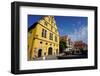 Houses in Weinmarkt, Dinkelsbuhl, Romantic Road, Franconia, Bavaria, Germany, Europe-Robert Harding-Framed Photographic Print