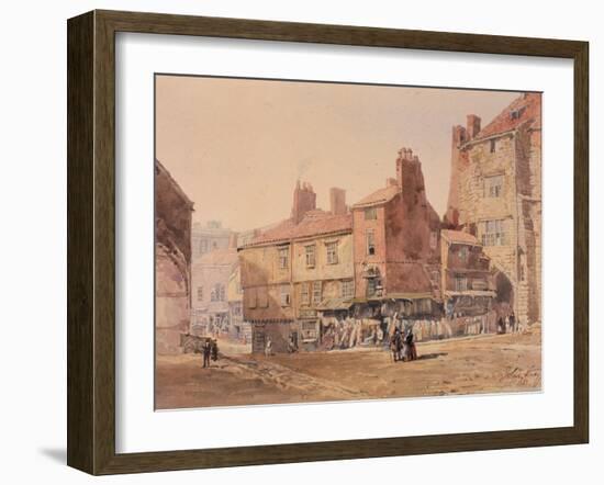 Houses, King Street, Near the Black Gate-John Storey-Framed Giclee Print