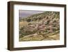 Houses made of mud and straw in the foothills of the Atlas mountains near Marrakech, Morocco.-Brenda Tharp-Framed Photographic Print