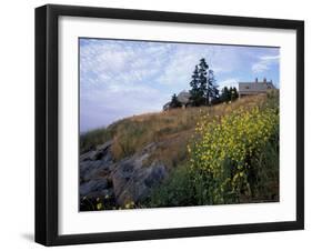 Houses, Maine, USA-Jerry & Marcy Monkman-Framed Photographic Print