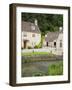 Houses Near the Brook, Castle Combe Village, Cotswolds, Wiltshire-Richard Cummins-Framed Photographic Print