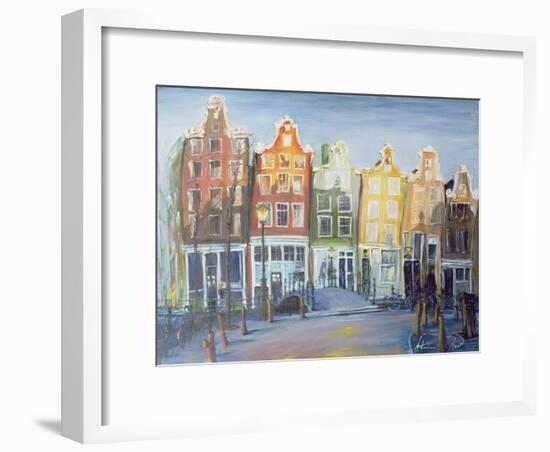 Houses of Amsterdam, 1999-Antonia Myatt-Framed Giclee Print