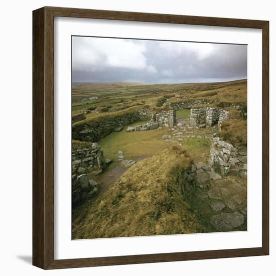 Houses of an Iron Age Village, 2nd Century Bc-CM Dixon-Framed Photographic Print