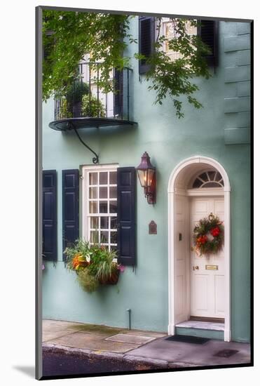 Houses of Charleston I, South Carolina-George Oze-Mounted Photographic Print