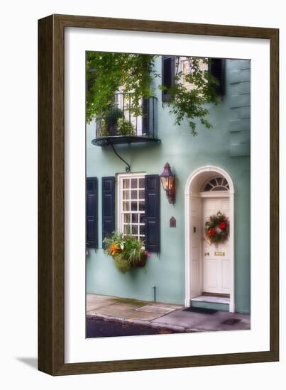 Houses of Charleston I, South Carolina-George Oze-Framed Photographic Print