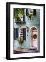 Houses of Charleston I, South Carolina-George Oze-Framed Photographic Print
