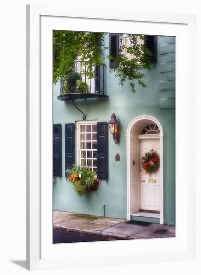 Houses of Charleston I, South Carolina-George Oze-Framed Photographic Print