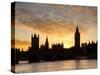 Houses of Parliamant, London, England-Jon Arnold-Stretched Canvas