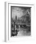 'Houses of Parliament', 1890-Hume Nisbet-Framed Giclee Print