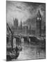 'Houses of Parliament', 1890-Hume Nisbet-Mounted Giclee Print