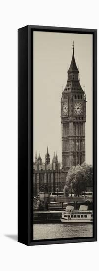 Houses of Parliament and Big Ben - City of London - UK - England - United Kingdom - Door Poster-Philippe Hugonnard-Framed Stretched Canvas