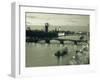 Houses of Parliament and River Thames, London, England, UK-Jon Arnold-Framed Photographic Print