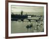 Houses of Parliament and River Thames, London, England, UK-Jon Arnold-Framed Photographic Print