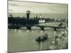 Houses of Parliament and River Thames, London, England, UK-Jon Arnold-Mounted Photographic Print