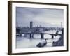 Houses of Parliament and River Thames, London, England, UK-Jon Arnold-Framed Photographic Print