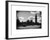 Houses of Parliament and Westminster Bridge - Big Ben - City of London - England - United Kingdom-Philippe Hugonnard-Framed Photographic Print