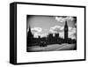 Houses of Parliament and Westminster Bridge - Big Ben - City of London - England - United Kingdom-Philippe Hugonnard-Framed Stretched Canvas