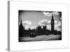 Houses of Parliament and Westminster Bridge - Big Ben - City of London - England - United Kingdom-Philippe Hugonnard-Stretched Canvas