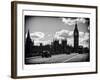 Houses of Parliament and Westminster Bridge - Big Ben - City of London - England - United Kingdom-Philippe Hugonnard-Framed Photographic Print