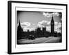 Houses of Parliament and Westminster Bridge - Big Ben - City of London - England - United Kingdom-Philippe Hugonnard-Framed Photographic Print