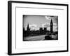 Houses of Parliament and Westminster Bridge - Big Ben - City of London - England - United Kingdom-Philippe Hugonnard-Framed Photographic Print