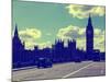 Houses of Parliament and Westminster Bridge - Big Ben - City of London - England - United Kingdom-Philippe Hugonnard-Mounted Photographic Print