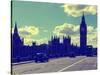 Houses of Parliament and Westminster Bridge - Big Ben - City of London - England - United Kingdom-Philippe Hugonnard-Stretched Canvas