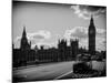 Houses of Parliament and Westminster Bridge - Big Ben - City of London - England - United Kingdom-Philippe Hugonnard-Mounted Photographic Print