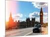 Houses of Parliament and Westminster Bridge - Big Ben - City of London - England - United Kingdom-Philippe Hugonnard-Mounted Photographic Print