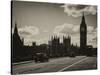 Houses of Parliament and Westminster Bridge - Big Ben - City of London - England - United Kingdom-Philippe Hugonnard-Stretched Canvas