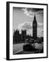 Houses of Parliament and Westminster Bridge - Big Ben - City of London - England - United Kingdom-Philippe Hugonnard-Framed Photographic Print