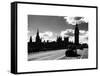 Houses of Parliament and Westminster Bridge - Big Ben - City of London - England - United Kingdom-Philippe Hugonnard-Framed Stretched Canvas