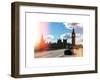 Houses of Parliament and Westminster Bridge - Big Ben - City of London - England - United Kingdom-Philippe Hugonnard-Framed Art Print