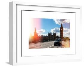 Houses of Parliament and Westminster Bridge - Big Ben - City of London - England - United Kingdom-Philippe Hugonnard-Framed Art Print