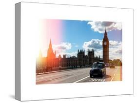 Houses of Parliament and Westminster Bridge - Big Ben - City of London - England - United Kingdom-Philippe Hugonnard-Stretched Canvas