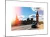 Houses of Parliament and Westminster Bridge - Big Ben - City of London - England - United Kingdom-Philippe Hugonnard-Mounted Art Print