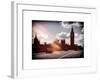 Houses of Parliament and Westminster Bridge - Big Ben - City of London - England - United Kingdom-Philippe Hugonnard-Framed Art Print