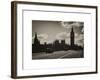 Houses of Parliament and Westminster Bridge - Big Ben - City of London - England - United Kingdom-Philippe Hugonnard-Framed Art Print