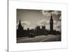 Houses of Parliament and Westminster Bridge - Big Ben - City of London - England - United Kingdom-Philippe Hugonnard-Stretched Canvas