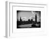 Houses of Parliament and Westminster Bridge - Big Ben - City of London - England - United Kingdom-Philippe Hugonnard-Framed Art Print