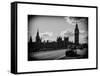 Houses of Parliament and Westminster Bridge - Big Ben - City of London - England - United Kingdom-Philippe Hugonnard-Framed Stretched Canvas