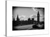 Houses of Parliament and Westminster Bridge - Big Ben - City of London - England - United Kingdom-Philippe Hugonnard-Stretched Canvas